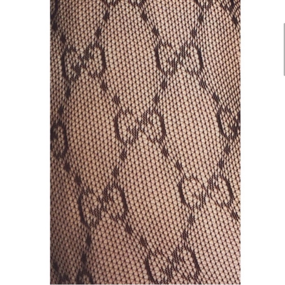 Gucci Black Interlocking G Tights - image 2